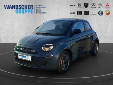 SPOTICAR Fiat 500 E Icon Keyless+navi+shz+lm+soundsys+spurh Gebraucht - Kleinwagen Elektro Grün - Oldenburg - 1201317351_1