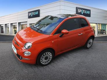 SPOTICAR Fiat 500 Base Mild-hybrid *navi*panodach Gebraucht - Kleinwagen Benzin Orange - Frankfurt - 1201358744_1