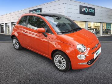 SPOTICAR Fiat 500 Base Mild-hybrid *navi*panodach Gebraucht - Kleinwagen Benzin Orange - Frankfurt - 1201358744_3