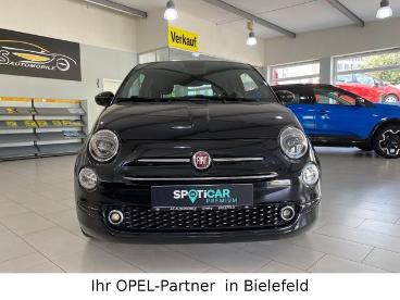 SPOTICAR Fiat 500 Lounge Mild-hybrid Navi/pdc/klima/scheckheft Gebraucht - Kleinwagen Benzin Schwarz - Bielefeld - 1200921998_2