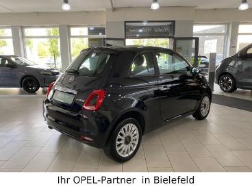 SPOTICAR Fiat 500 Lounge Mild-hybrid Navi/pdc/klima/scheckheft Gebraucht - Kleinwagen Benzin Schwarz - Bielefeld - 1200921998_4