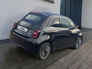 SPOTICAR Fiat 500 E Cabrio 42kwh C // Komfort- + Style Paket Gebraucht - Kleinwagen Elektro Schwarz - Lauchringen - 1201211850_5