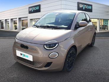 SPOTICAR Fiat 500 E La Prima By Bocelli 118 Automatik;*navi*shz Gebraucht - Kleinwagen Elektro Gold - Wiesbaden - 1201256602_1