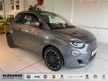 SPOTICAR Fiat 500 E Cabrio E Cabrio La Prima Gebraucht - Kleinwagen Elektro Grau - Dresden - 1201277715_1