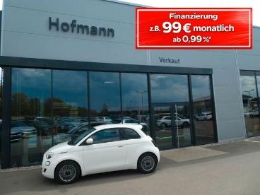 SPOTICAR Fiat 500 E 500 E Basis Klima, Shz, Pdc, Kamera, Lmf Gebraucht - Kleinwagen Elektro Weiß - Bad Saulgau - 1201340694_1