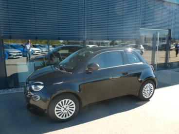 SPOTICAR Fiat 500 E 500 E Basis Klima, Shz, Pdc, Kamera Gebraucht - Kleinwagen Elektro Schwarz - Bad Saulgau - 1201341008_3