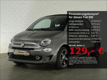 SPOTICAR Fiat 500c Abrio S+parkpilot+faltdach+sportsitze+klimaanlage Gebraucht - Coupé-cabrio Benzin  - Coesfeld - 1201212881_1