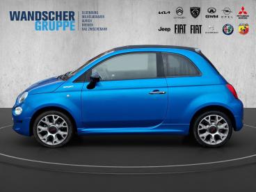 SPOTICAR Fiat 500c Sport 1.0 Hybrid Pano+sd+lm+pdc+facelift Gebraucht - Coupé-cabrio Benzin Blau - Oldenburg - 1201220404_4