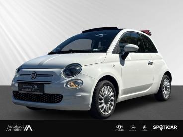SPOTICAR Fiat 500c Serie 7 1.2 8v Lounge+navi+allwetter+lsens+ Gebraucht - Coupé-cabrio Benzin Weiß - Berlin - 1201273937_1