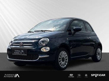 SPOTICAR Fiat 500c Cabrio 1.2 8v Lounge+pdc+usb+klima+bordcomp Gebraucht - Coupé-cabrio Benzin Blau - Berlin - 1201277613_1
