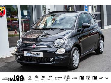 SPOTICAR Fiat 500c Cabrio My23 1.0 Gse Hybrid Navi Tempomat Pdc Klima Gebraucht - Coupé-cabrio Benzin Schwarz - Pohlheim - 1201279806_1
