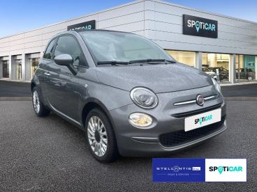 SPOTICAR Fiat 500c Cabrio Club Mildybrid Klima,pdc,gjr Gebraucht - Coupé-cabrio Benzin Grau - Hamburg - 1201283886_3