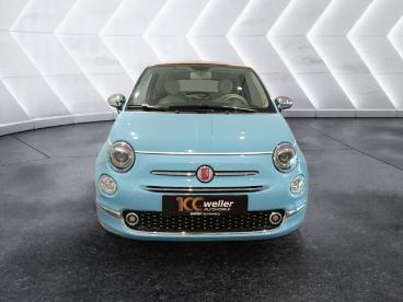 SPOTICAR Fiat 500c 1.2 Collezione Klimaautomatik Carplay Android Auto Gebraucht - Coupé-cabrio Benzin Blau - Bietigheim-bissingen - 1201285585_2