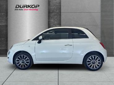 SPOTICAR Fiat 500c Dolcevita Cabrio Klima Kamera Navi Digitales Kombi Gebraucht - Coupé-cabrio Benzin Weiß - Braunschweig - 1201306789_2