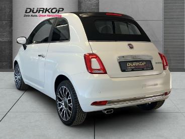 SPOTICAR Fiat 500c Dolcevita Cabrio Klima Kamera Navi Digitales Kombi Gebraucht - Coupé-cabrio Benzin Weiß - Braunschweig - 1201306789_3