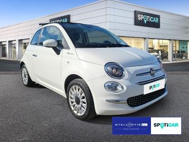 SPOTICAR Fiat 500c Abrio Dolcevita Mildhybrid *navi*pdc*alu* Gebraucht - Coupé-cabrio Benzin Weiß - Hamburg - 1201307102_3