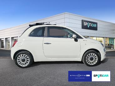 SPOTICAR Fiat 500c Abrio Dolcevita Mildhybrid *navi*pdc*alu* Gebraucht - Coupé-cabrio Benzin Weiß - Hamburg - 1201307102_4