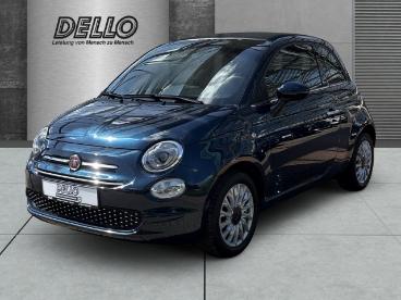 SPOTICAR Fiat 500c Lounge Cabrio 1.2 8v Faltdach Navi Apple Carplay A Gebraucht - Coupé-cabrio Benzin Blau - Bremen - 1201313396_1
