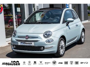 SPOTICAR Fiat 500c Cabrio 1.0 Gse Dolcevita Navi Tempomat Pdc Apple A Gebraucht - Coupé-cabrio Benzin Grün - Pohlheim - 1201317765_1