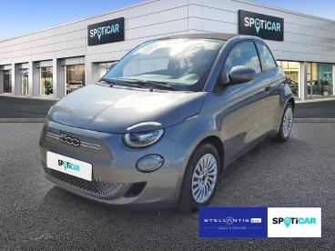 SPOTICAR Fiat 500c Cabrio Klimautom. Gra Dab Gebraucht - Coupé-cabrio Elektro Grau - Jüterbog - 1201339092_1