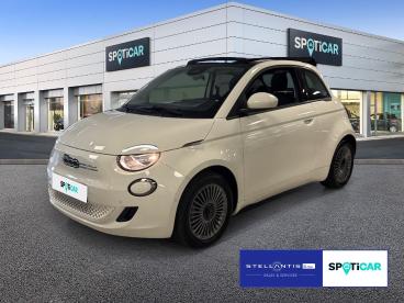 SPOTICAR Fiat 500c Elektro Base 118 Automatik *dab+*shz*kamera Gebraucht - Coupé-cabrio Elektro Weiß - Frankfurt - 1201343547_1