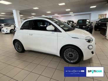 SPOTICAR Fiat 500c Elektro Base 118 Automatik *dab+*shz*kamera Gebraucht - Coupé-cabrio Elektro Weiß - Frankfurt - 1201353138_3