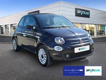 SPOTICAR Fiat 500c Abrio 1.0 Mild Hybrid Kli,pdc Gebraucht - Coupé-cabrio Benzin Schwarz - Hamburg - 1201354644_3