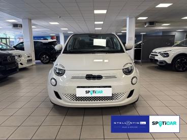SPOTICAR Fiat 500c Elektro Base 118 Automatik *dab+*shz*kamera Gebraucht - Coupé-cabrio Elektro Weiß - Frankfurt - 1201356036_2
