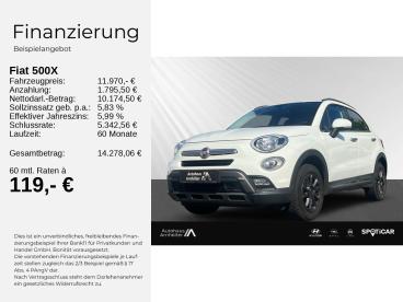 SPOTICAR Fiat 500x 1.4mair 4x2 +trekking+pdc+bluetooth+bordpc+ Gebraucht - Suv Benzin  - Berlin - 1201185940_2