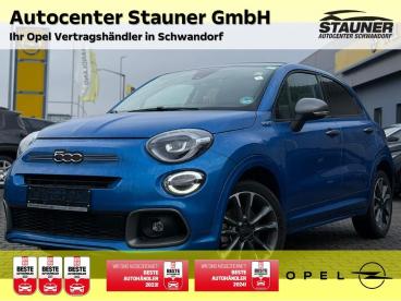 SPOTICAR Fiat 500x 1.5 Gse Hybrid Dolcevita Sport Dct*faltdach Gebraucht - Suv Benzin Hellblau - Schwandorf - 1201207148_1
