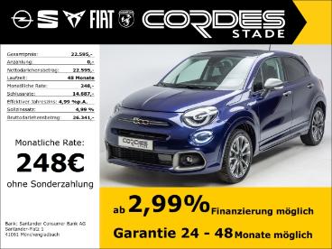 SPOTICAR Fiat 500x Dolcevita Pdc Kamera Automatik Bluetooth (92) Gebraucht - Suv Benzin Blau - Stade - 1201249588_1