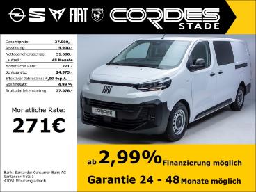 SPOTICAR Fiat Scudo Multicab Shz Ahk Pdc Standheizung Carplay L3! (92) Gebraucht - Mini-van Diesel Weiß - Stade - 1201238679_1