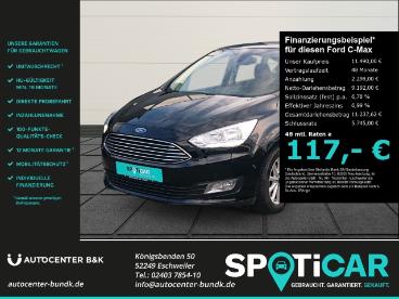 SPOTICAR Ford C-max 1.5 Ecoboost Aut. Titanium Ahk Navi Kamera Shz Kli Gebraucht - Familienauto Benzin Schwarz - Eschweiler - 1201270506_1