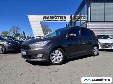 SPOTICAR Ford C-max 1.0 Cool & Connect Cam/lkhz/shz/temp Gebraucht - Familienauto Benzin Grau - Gütersloh - 1201272055_1