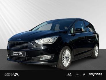SPOTICAR Ford C-max 1.0 Ecoboost 125ps 6g Titanium S/s+nav+kam Gebraucht - Familienauto Benzin Schwarz - Dallgow - 1201355772_1