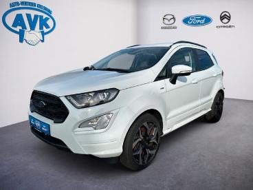 SPOTICAR Ford Ecosport St-line Pdc Hinten, Sitzhzng, Dab Gebraucht - Suv Benzin Weiß - Husum - 1201182110_2