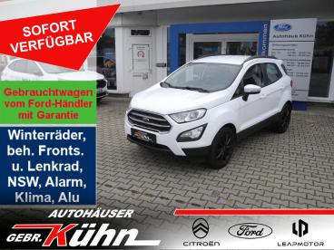 SPOTICAR Ford Ecosport 1.0 Trend - Wr, Sitzh., Reling, Pdc V/h Gebraucht - Suv Benzin Weiß - Arnstadt - 1201210589_1