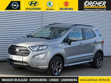 SPOTICAR Ford Ecosport 1.0 Ecoboost St-line Klima/led/kamera Gebraucht - Suv Benzin Silber - Wangen Im Allgäu - 1201269341_1