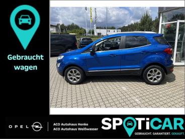 SPOTICAR Ford Ecosport 1.0 Ecoboost Aut. Titanium Gebraucht - Suv Benzin Blau - Weißwasser/oberlausitz - 1201314852_2
