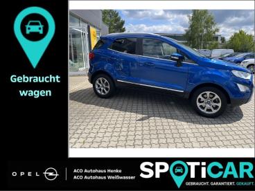 SPOTICAR Ford Ecosport 1.0 Ecoboost Aut. Titanium Gebraucht - Suv Benzin Blau - Weißwasser/oberlausitz - 1201314852_4