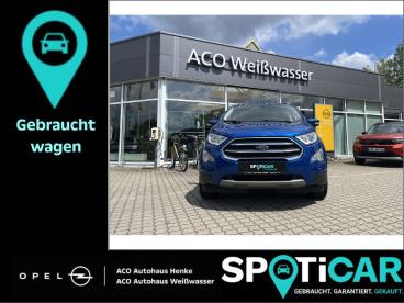SPOTICAR Ford Ecosport 1.0 Ecoboost Aut. Titanium Gebraucht - Suv Benzin Blau - Weißwasser/oberlausitz - 1201314852_5