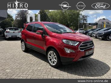 SPOTICAR Ford Ecosport Titanium Led+kamera+sitzh.+lenkrh. Bc Titanium S Gebraucht - Suv Benzin Rot - Leer - 1201320250_1