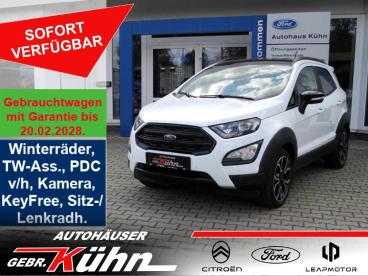 SPOTICAR Ford Ecosport 1.0 Active - Ahk, Led, Wr, Navi, B&o Gebraucht - Suv Benzin Weiß - Arnstadt - 1201327486_1