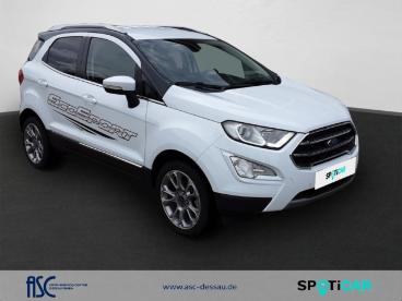 SPOTICAR Ford Ecosport 1.0 ,sitz/lenkrad/frontscheiben Heizung , Navi Gebraucht - Suv Benzin Weiß - Dessau - 1201342492_3