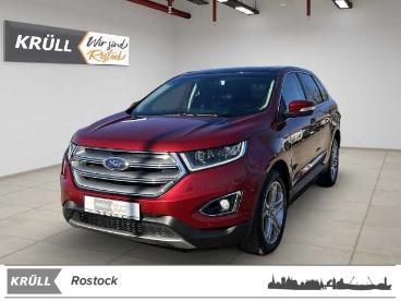 SPOTICAR Ford Edge 2.0 Titanium 4x4 +shz+pano+memory+ Gebraucht - Suv Diesel Rot - Rostock - 1201273719_1