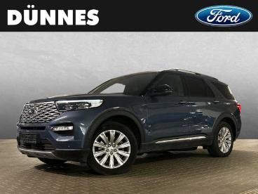 SPOTICAR Ford Explorer Ecoboost Plug-in Hybrid Platinum Platinium Gebraucht - Suv Benzin Blau - Regensburg - 1201331064_1