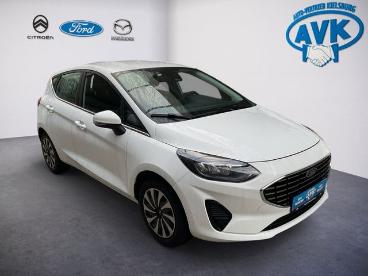 SPOTICAR Ford Fiesta Titanium Kima Sitzh Wss Wenig Km Gebraucht - Kleinwagen Benzin Weiß - Husum - 1201158024_1