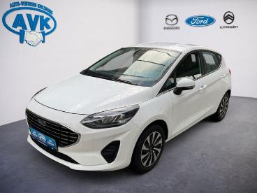 SPOTICAR Ford Fiesta Titanium Kima Sitzh Wss Wenig Km Gebraucht - Kleinwagen Benzin Weiß - Husum - 1201158024_2