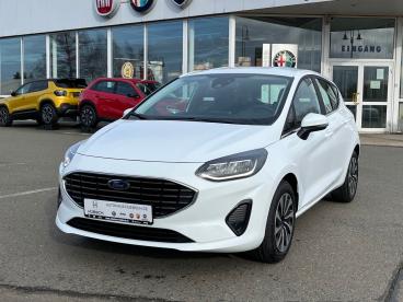 SPOTICAR Ford Fiesta 1.0 Ecoboost Titanium - Fsh+shz+led+pdc Gebraucht - Kleinwagen Benzin Weiß - Chemnitz - 1201269569_1
