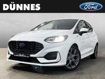 SPOTICAR Ford Fiesta 1.0 Ecoboost Hybrid S&s St-line Gebraucht - Kleinwagen Benzin Weiß - Regensburg - 1201281493_1